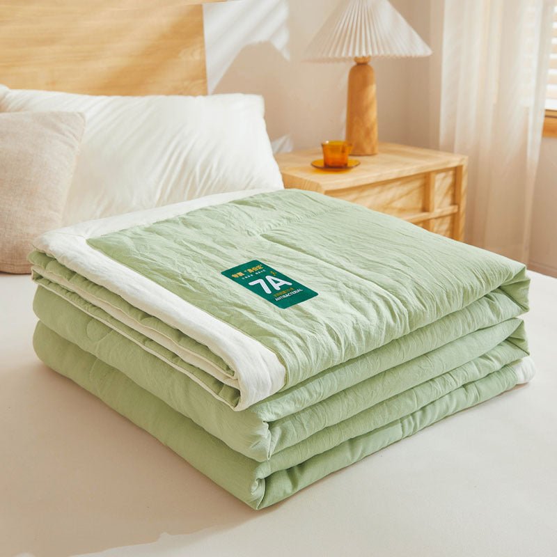 Antibacterial Raw Cotton Washable Summer Cool Quilt - TS Store
