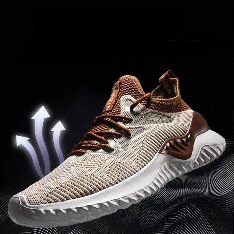 Breathable Mesh Shoes, Mesh Shoes, Men's Shoes, Flying Woven Fashion Casual Shoes - TS Store