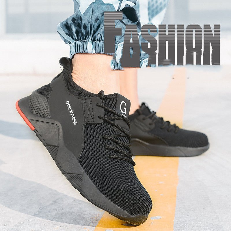 Breathable Safety Shoes Anti-smashing Work Safety Shoes - TS Store