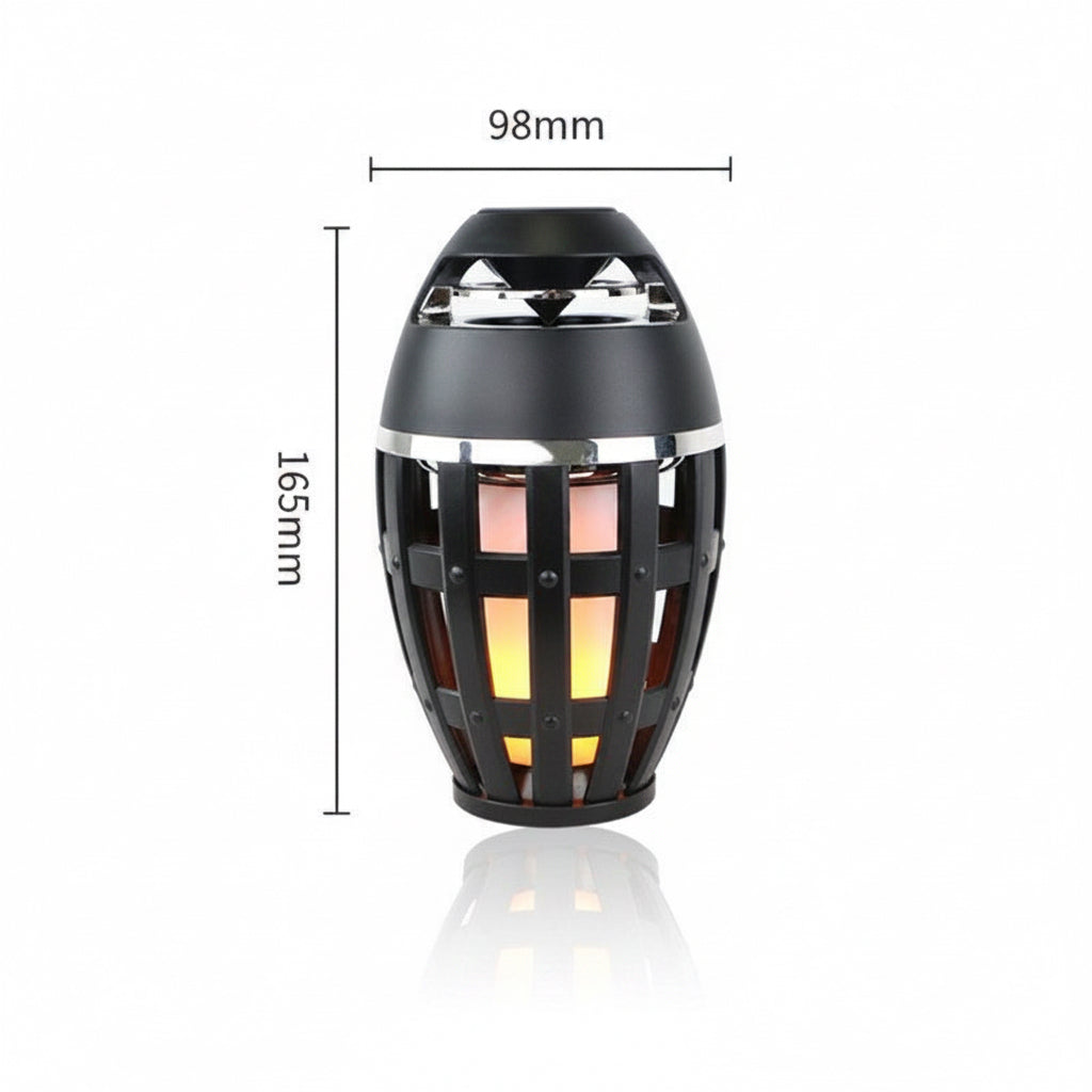 Flight - carrying Flame Bluetooth Speaker Box Home Decoration - TS Store