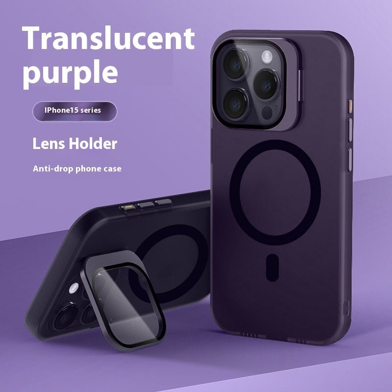 Lens Bracket Magnetic Drop - resistant Phone Case - TS Store