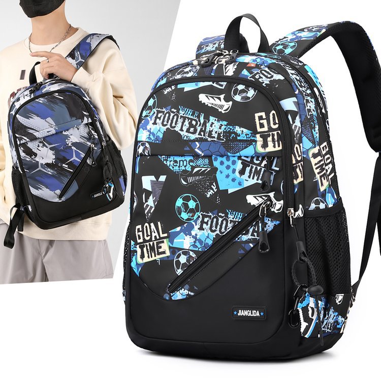 Mens Two - Piece Set Backpack And Chest Bag - TS Store