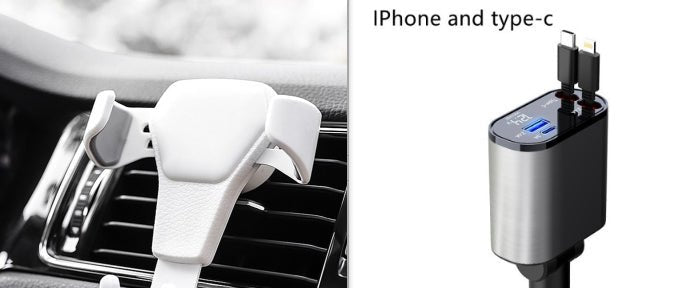 Metal Car Charger 100W Super Fast Charging - TS Store