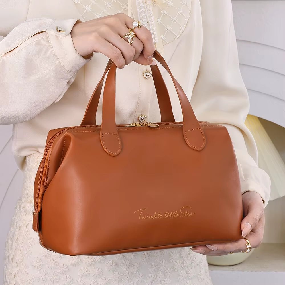 Portable Cosmetic Bag For Makeup, Skin Care Waterproof Travel Bag, Large Toilet Bag - TS Store