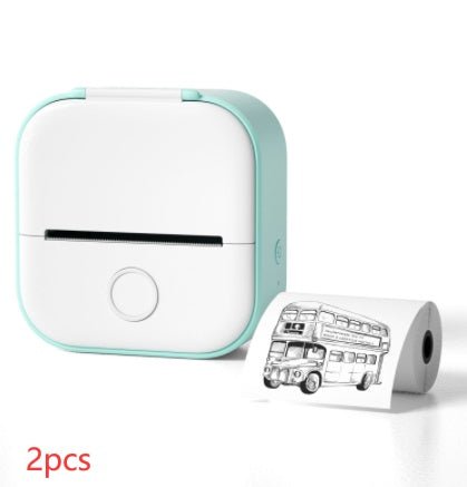 Portable Mini Thermal Label Printer Home - TS Store