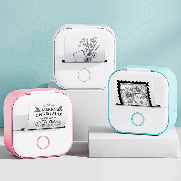 Portable Mini Thermal Label Printer Home - TS Store