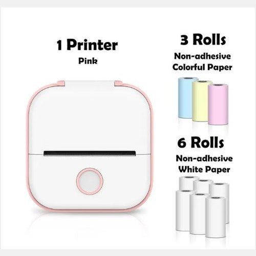 Portable Mini Thermal Label Printer Home - TS Store
