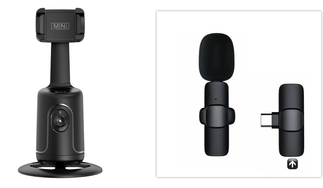 Short Video Shooting Mobile Phone Live Broadcast Wireless Lavalier Microphone - TS Store