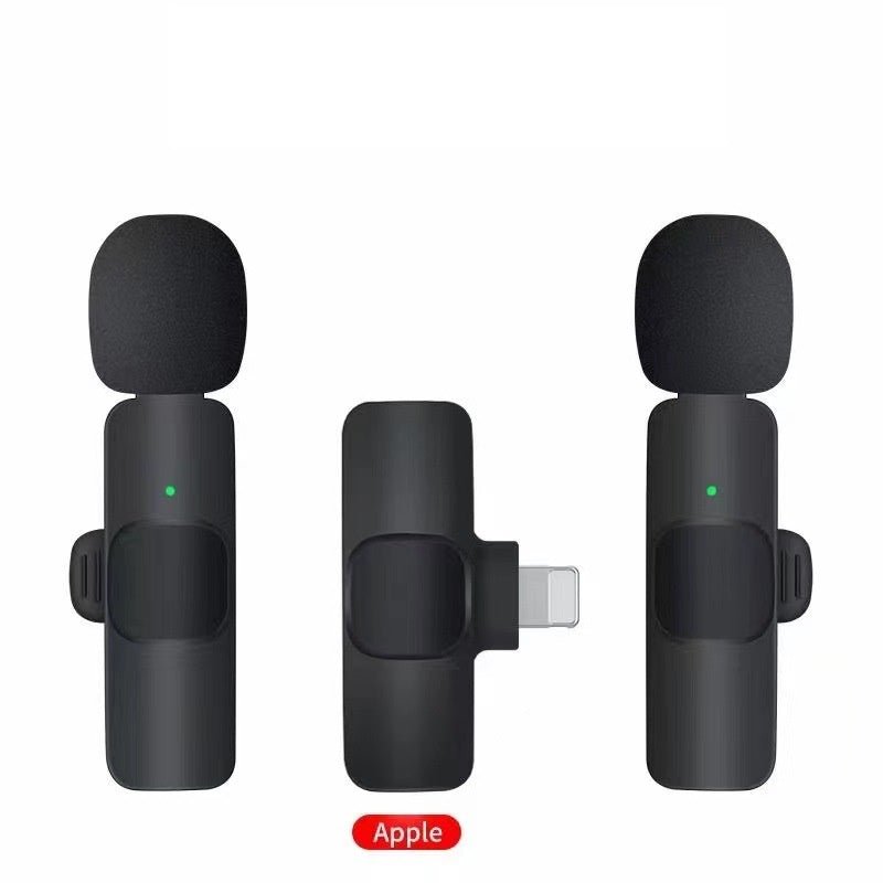 Short Video Shooting Mobile Phone Live Broadcast Wireless Lavalier Microphone - TS Store