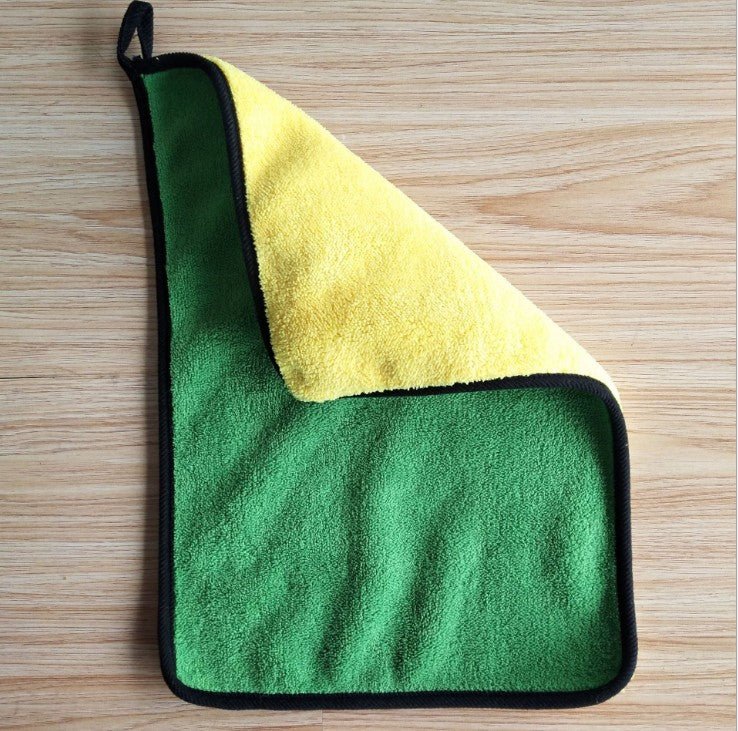Two - color Couble - sided Car Dual - use Cleaning Car Wash Towel - TS Store