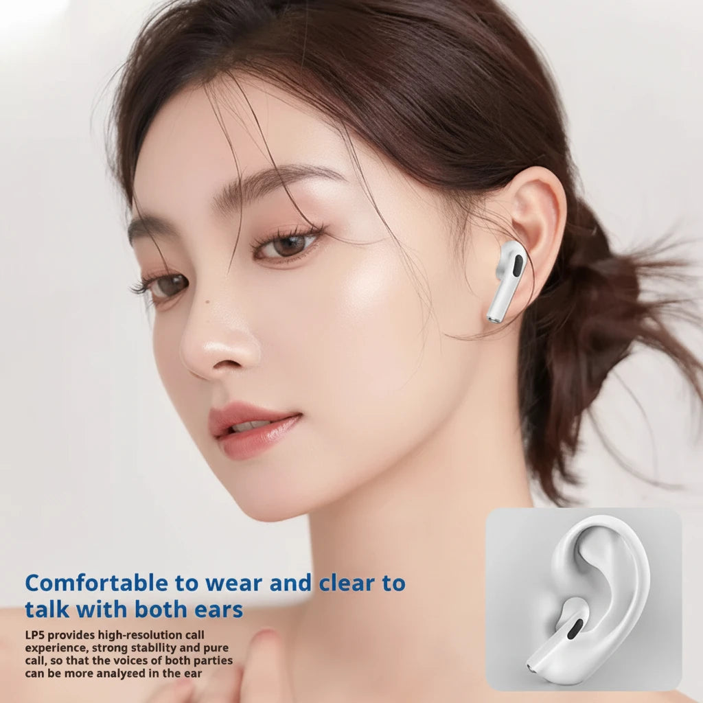 Wireless Bluetooth Earbuds with Microphone and Deep Bass - TS Store