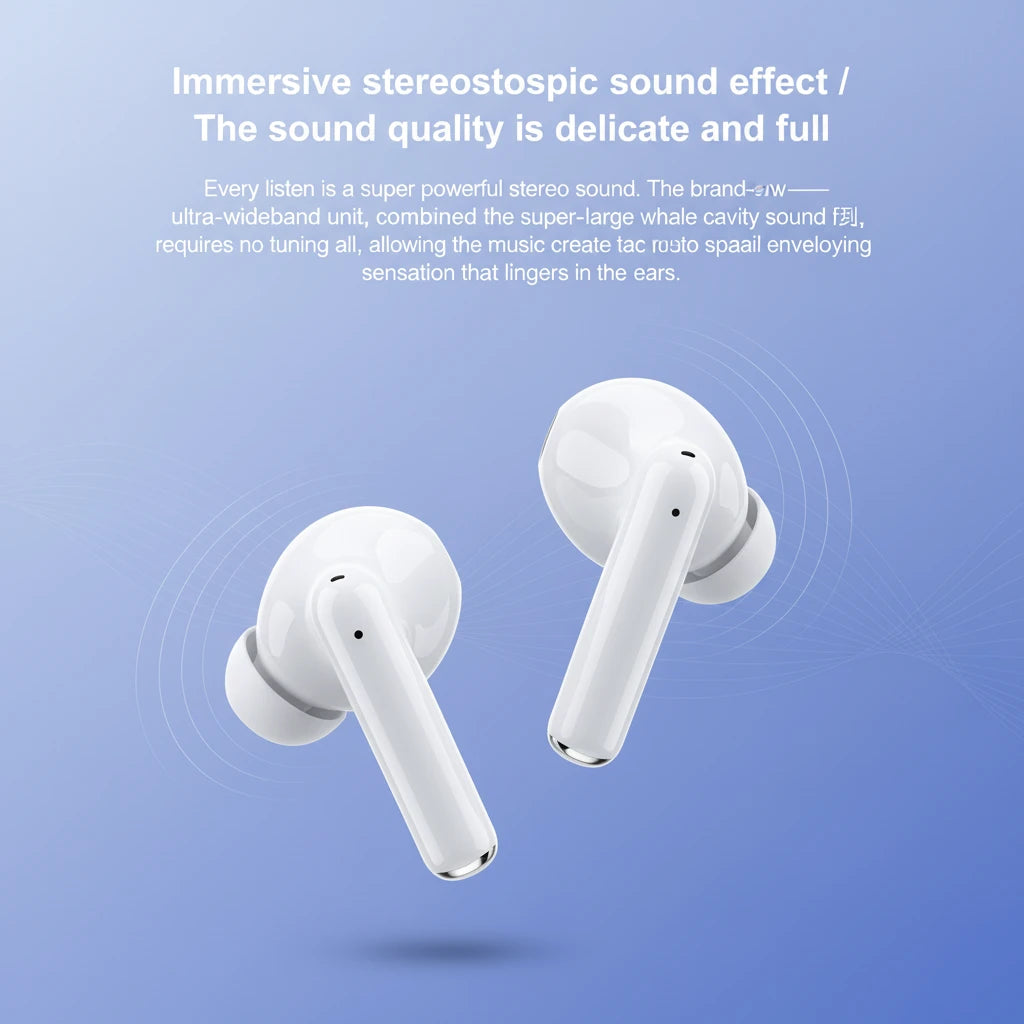 Wireless Bluetooth Earbuds with Microphone and Deep Bass - TS Store