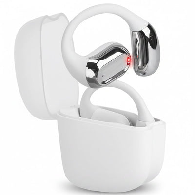 1 Set Wireless V5.4 Open Ear Earbuds With Earhook LED Display Charging Case IPX5 Waterproof 300Hrs Standby Time Touch Control Stereo Sport Headphones For Workout Running - TS Store