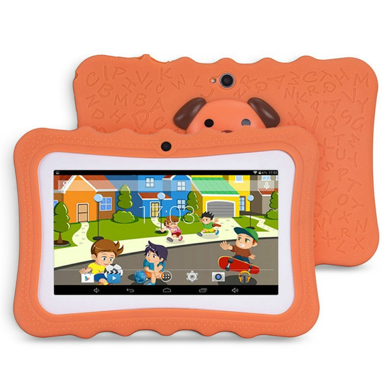 7 Zoll Kinder A33 Quad-Core Student Cartoon Tablet-Computer