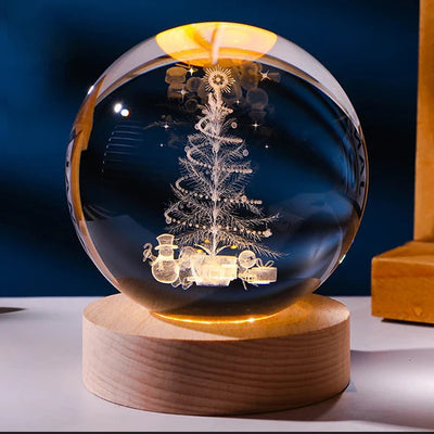 Luminous Starry Sky And Planets Moon Moon Crystal Ball Small