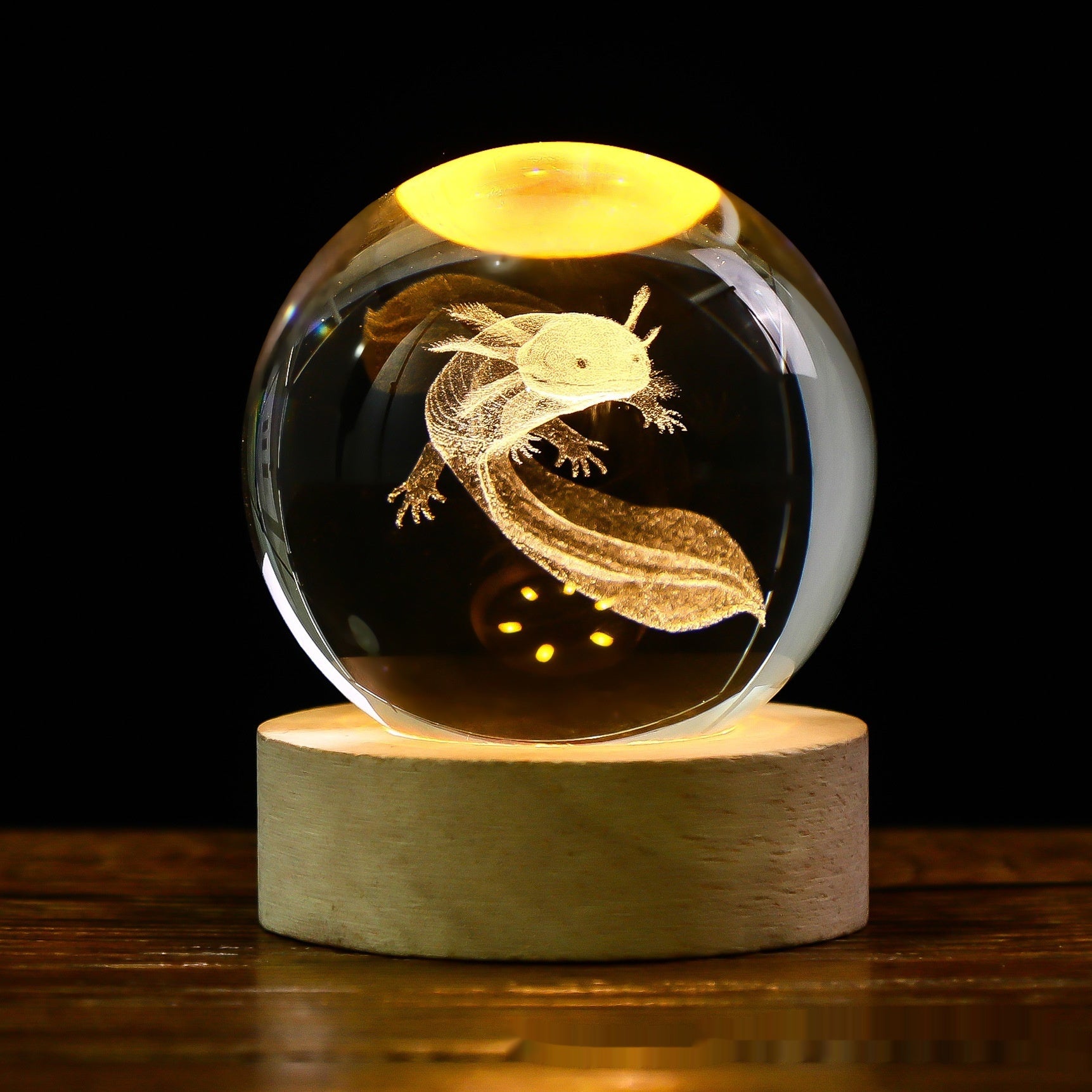 Luminous Starry Sky And Planets Moon Moon Crystal Ball Small