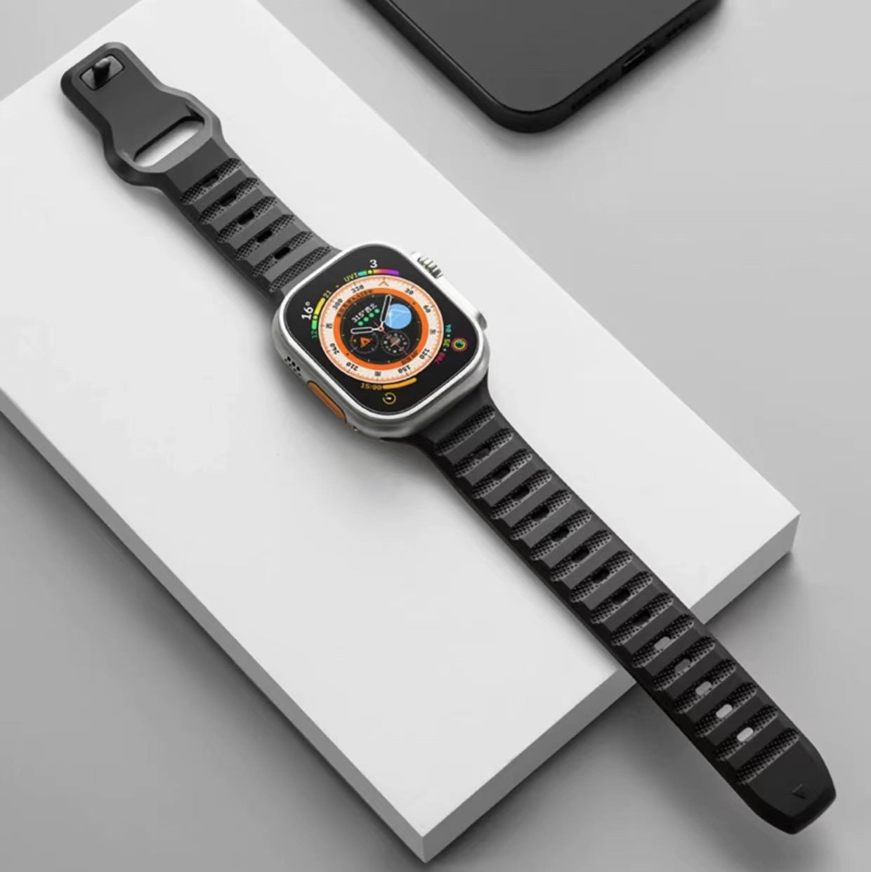 Uhrenarmband aus Ultra-Fluorokautschuk