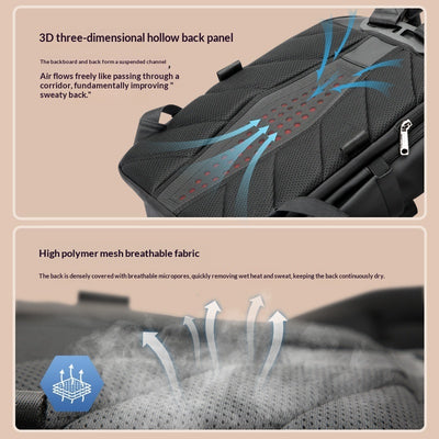 Multifunctional Water-Resistant Casual Backpack