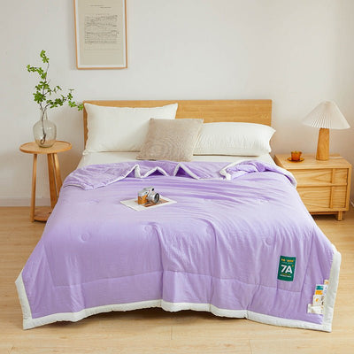 Antibacterial Raw Cotton Washable Summer Cool Quilt - TS Store