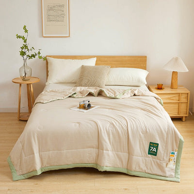 Antibacterial Raw Cotton Washable Summer Cool Quilt - TS Store
