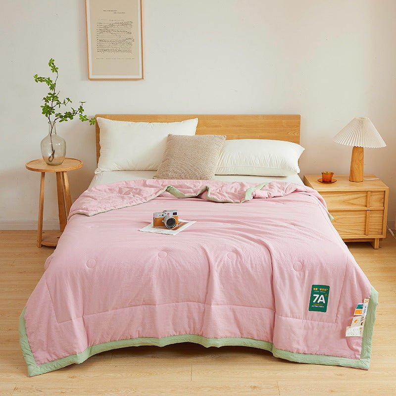 Antibacterial Raw Cotton Washable Summer Cool Quilt - TS Store