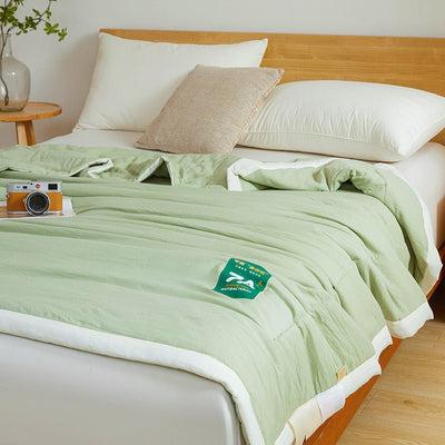 Antibacterial Raw Cotton Washable Summer Cool Quilt - TS Store
