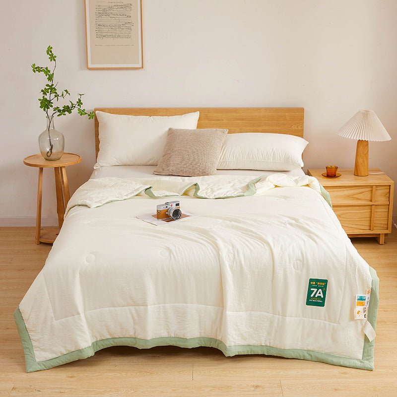 Antibacterial Raw Cotton Washable Summer Cool Quilt - TS Store