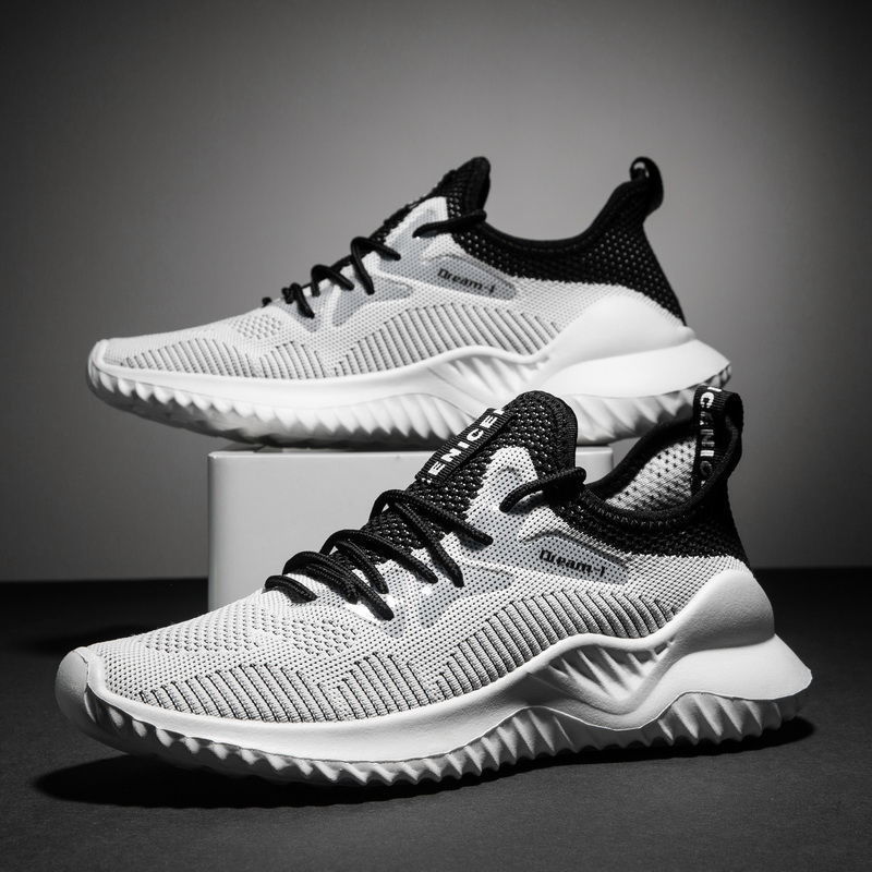 Breathable Mesh Shoes, Mesh Shoes, Men's Shoes, Flying Woven Fashion Casual Shoes - TS Store