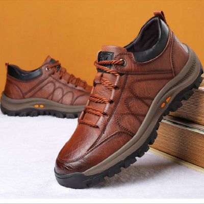 Casual Leather Shoes Outdoor Hiking Shoes - TS Store