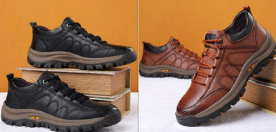 Casual Leather Shoes Outdoor Hiking Shoes - TS Store