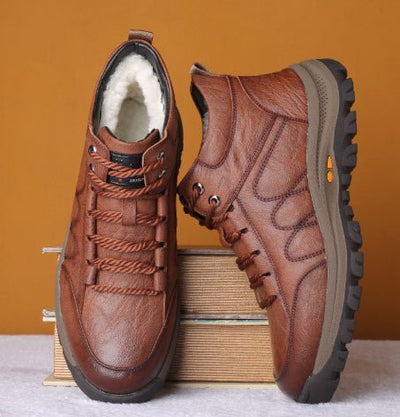 Casual Leather Shoes Outdoor Hiking Shoes - TS Store