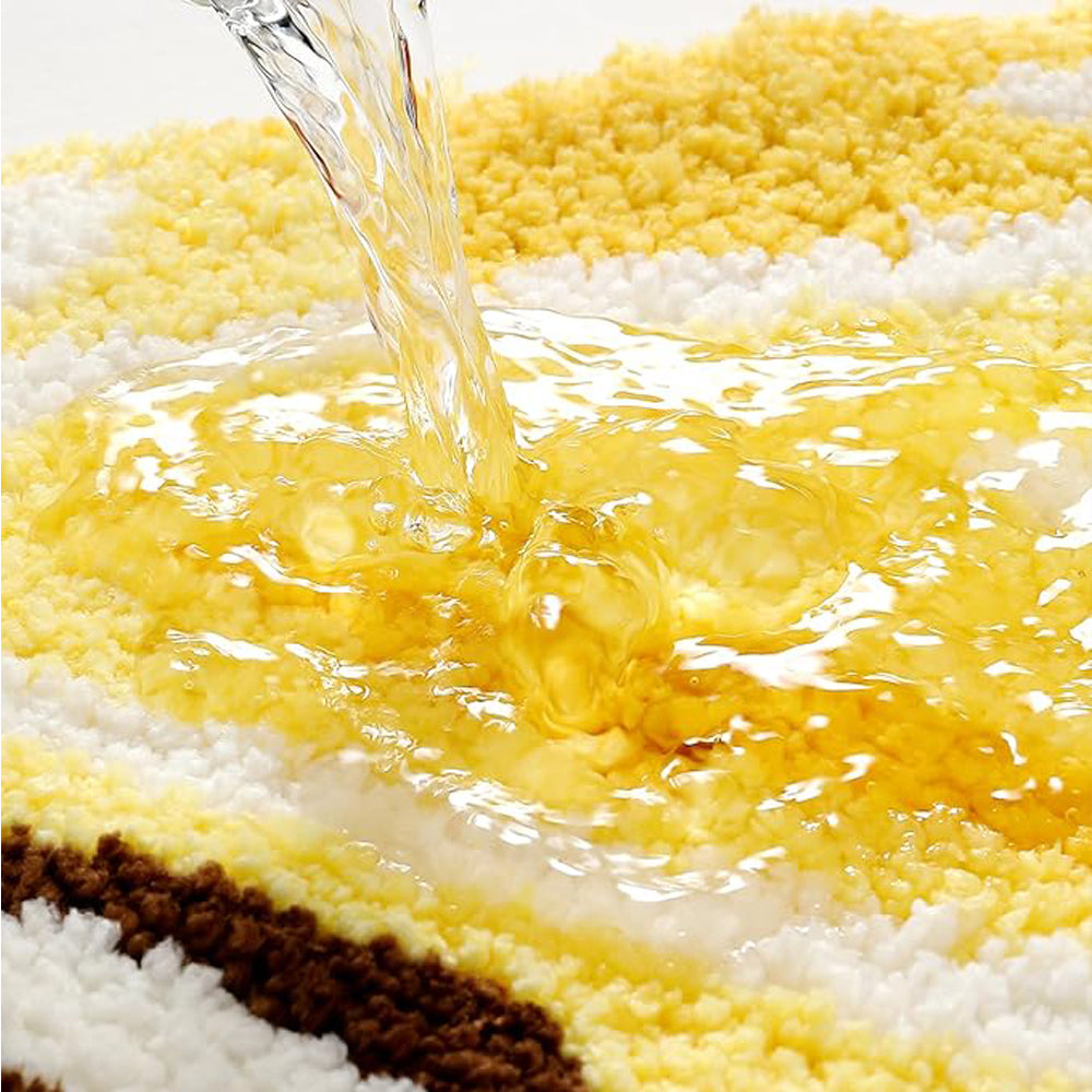 Zitronen Obst Badematten Süße Badezimmerteppiche