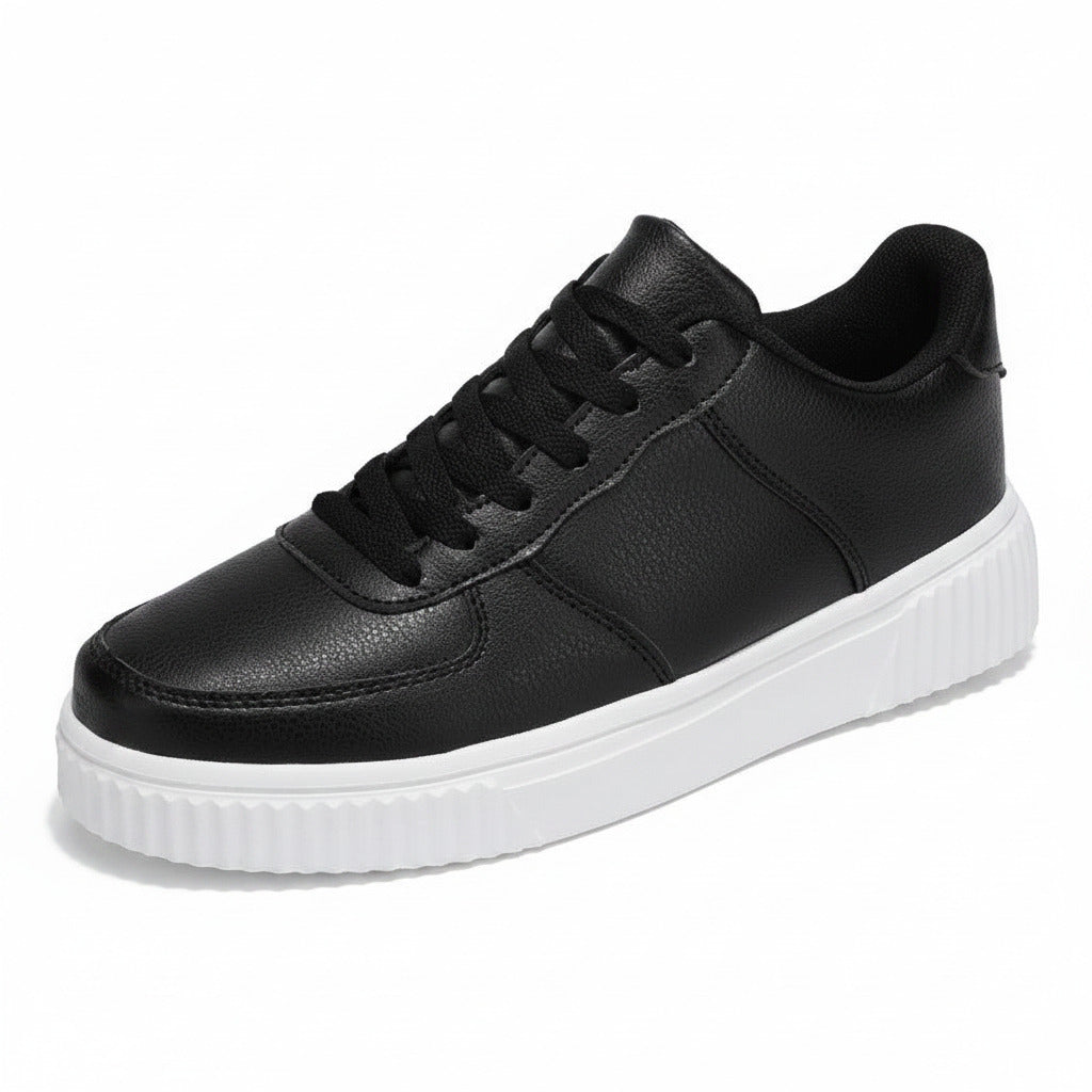 Comfortable Thick - soled Height - increasing Shoes With An Elevated Autumn Vibe - TS Store