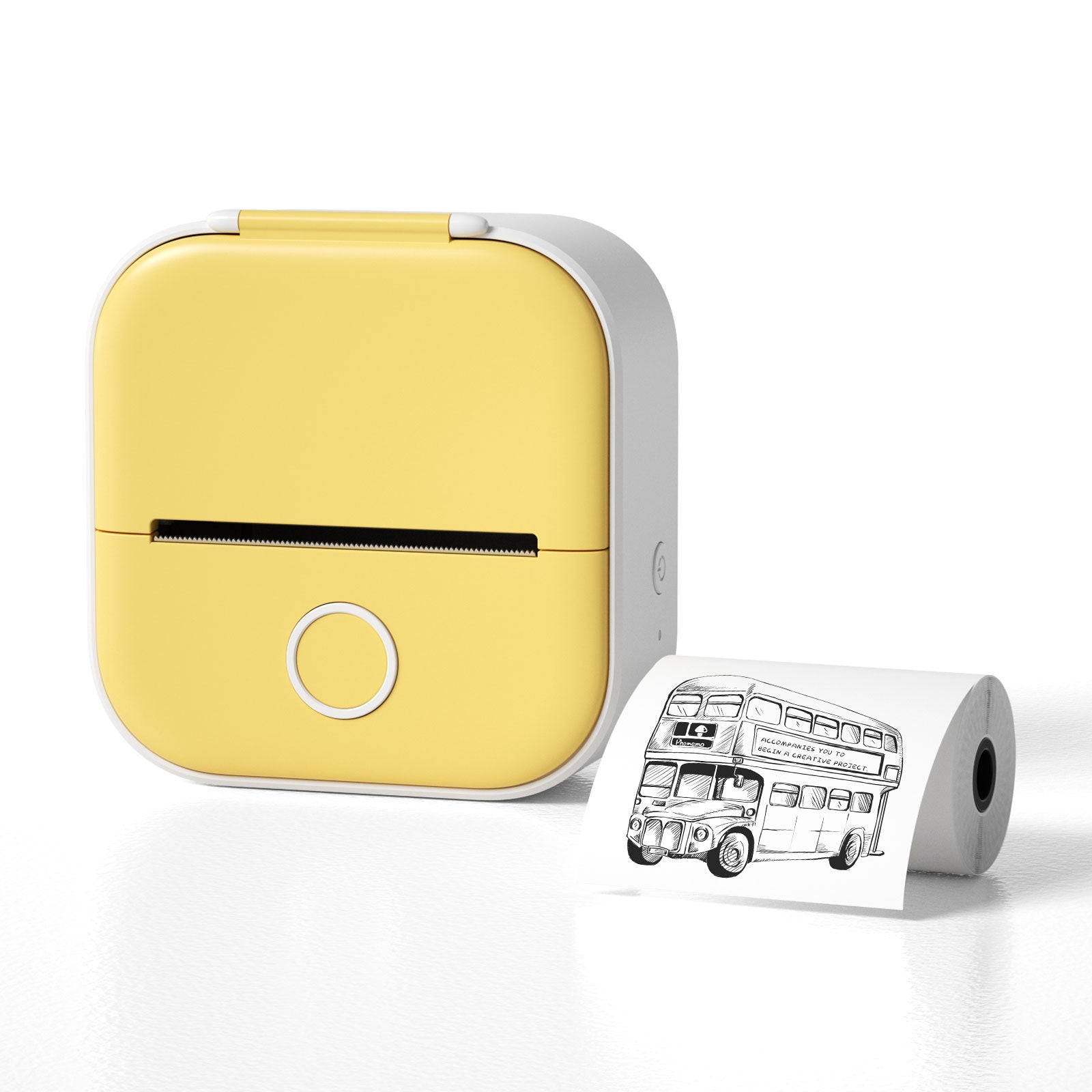 Portable Mini Thermal Label Printer Home