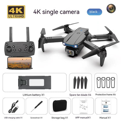 E99pro Aerial Drone 4k High - definition Dual Camera Three Sided Camera - TS Store