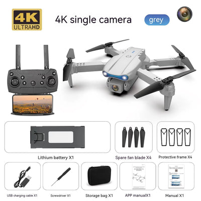 E99pro Aerial Drone 4k High - definition Dual Camera Three Sided Camera - TS Store