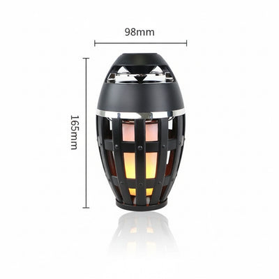 Flight - carrying Flame Bluetooth Speaker Box Home Decoration - TS Store