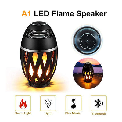 Flight - carrying Flame Bluetooth Speaker Box Home Decoration - TS Store