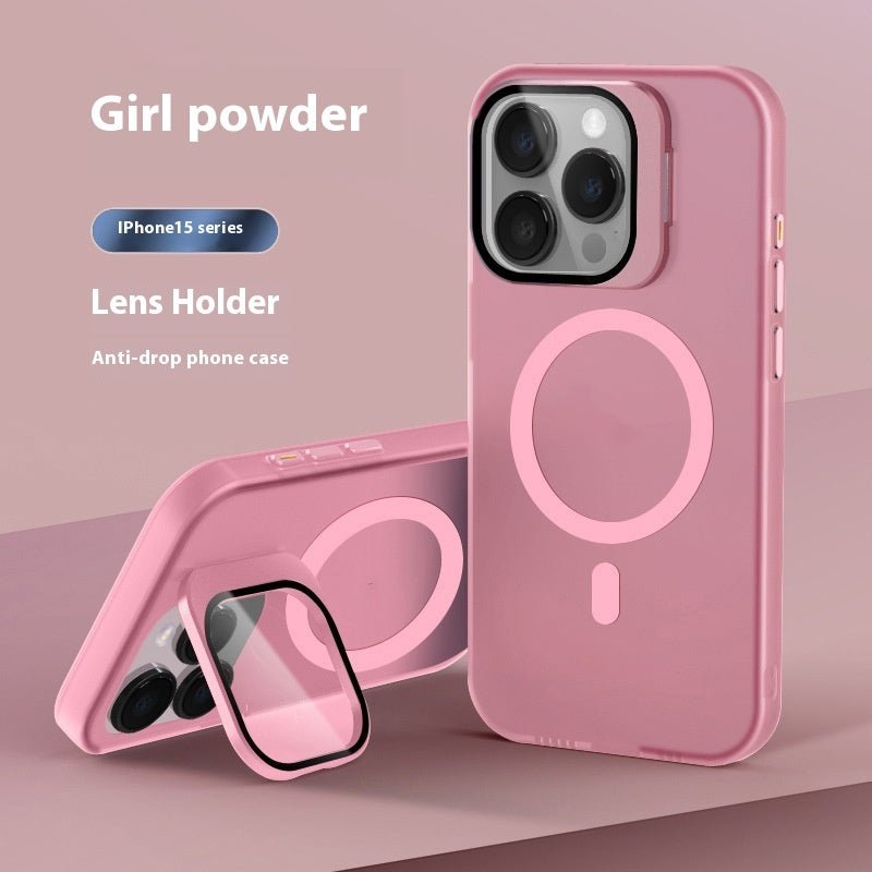 Lens Bracket Magnetic Drop - resistant Phone Case - TS Store