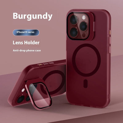 Lens Bracket Magnetic Drop - resistant Phone Case - TS Store
