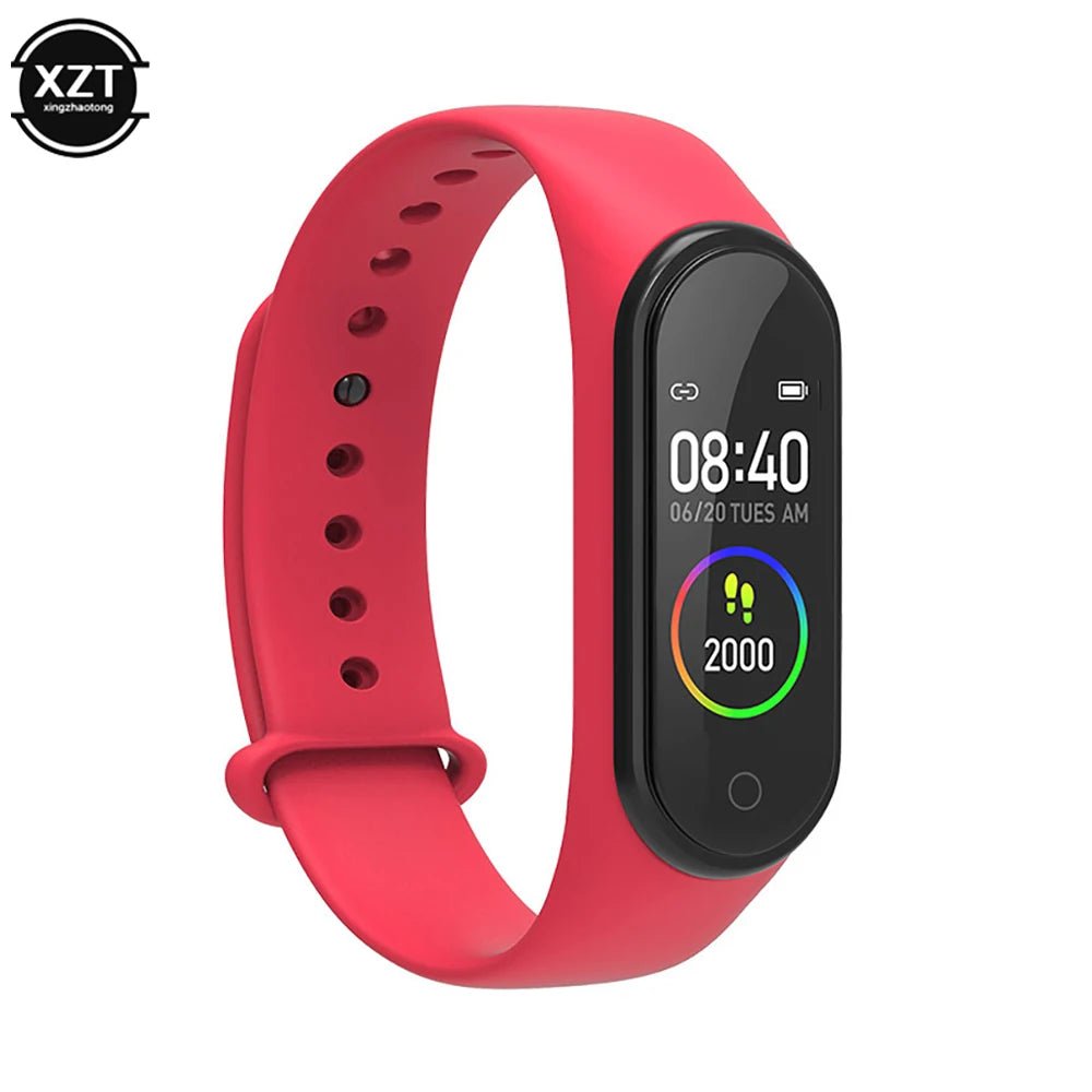 M4 Smart Watch Smart Wristband IP65 Waterproof Watch Blood Pressure Heart Rate Monitor Fitness Tracker Smart Sports Bracelet - TS Store