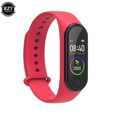 M4 Smart Watch Smart Wristband IP65 Waterproof Watch Blood Pressure Heart Rate Monitor Fitness Tracker Smart Sports Bracelet - TS Store