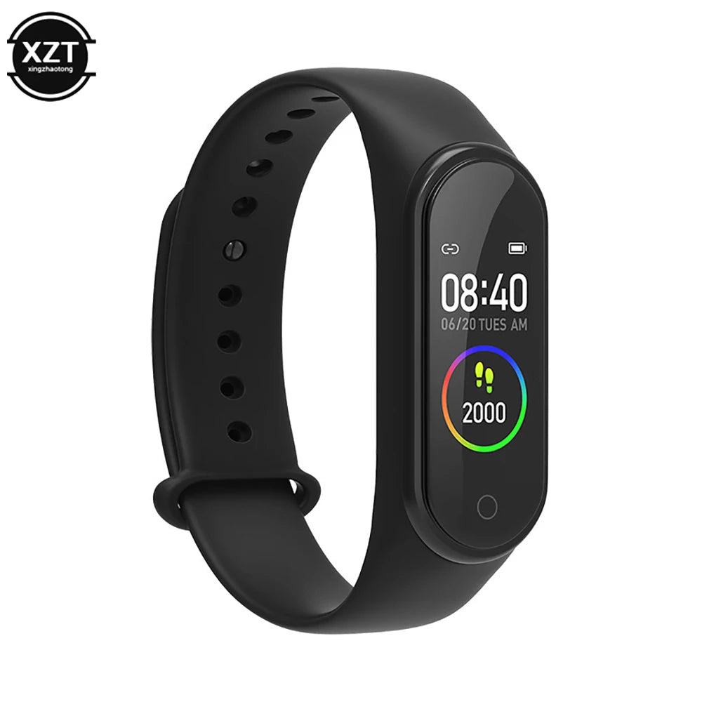 M4 Smart Watch Smart Wristband IP65 Waterproof Watch Blood Pressure Heart Rate Monitor Fitness Tracker Smart Sports Bracelet - TS Store