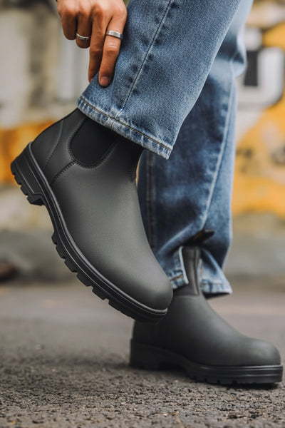 Men's Retro Chunky - Soled Casual Ankle Boots - TS Store