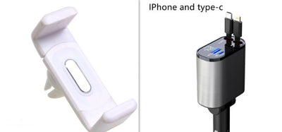 Metal Car Charger 100W Super Fast Charging - TS Store