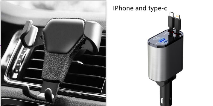 Metal Car Charger 100W Super Fast Charging - TS Store