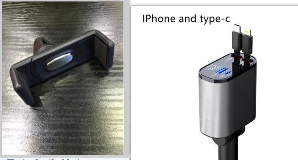 Metal Car Charger 100W Super Fast Charging - TS Store