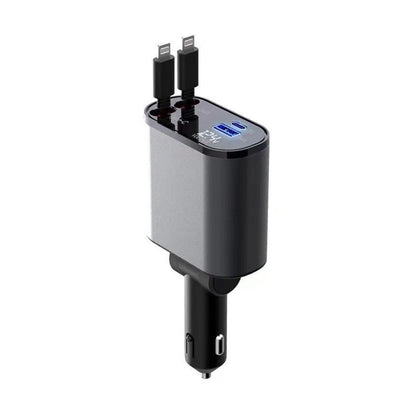 Metal Car Charger 100W Super Fast Charging - TS Store