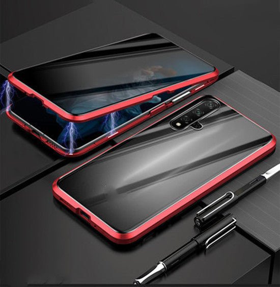 Phone Case Anti - peep Magnetic Protective Shell Magnetic Privacy Glass Case For Phone - TS Store