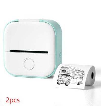 Portable Mini Thermal Label Printer Home - TS Store